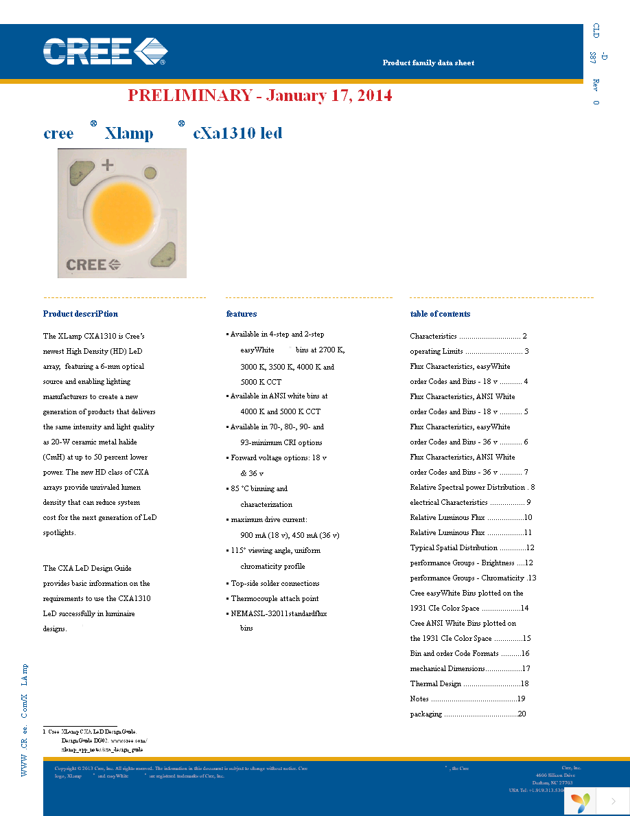 CXA1310-0000-000F0UH20E5 Page 1