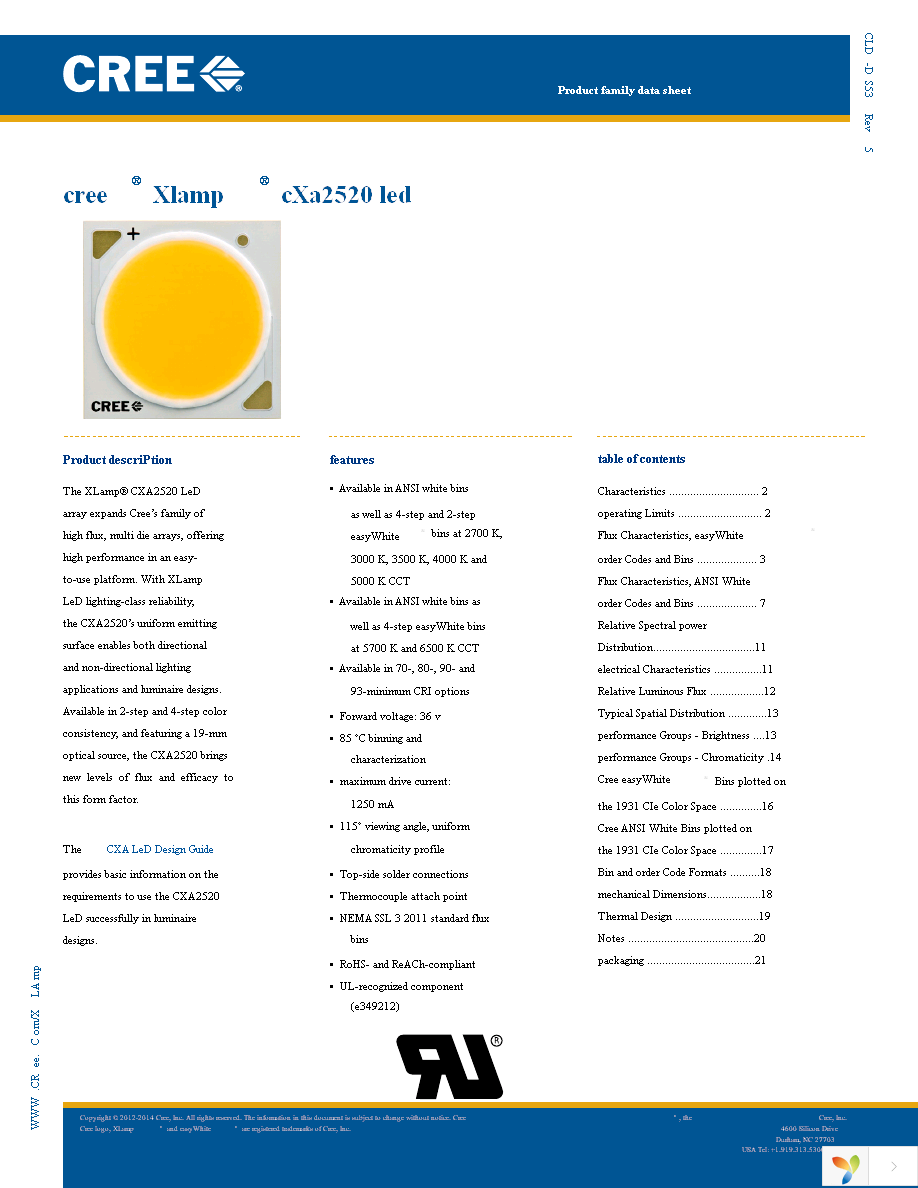 CXA2520-0000-000N0HP40E1 Page 1