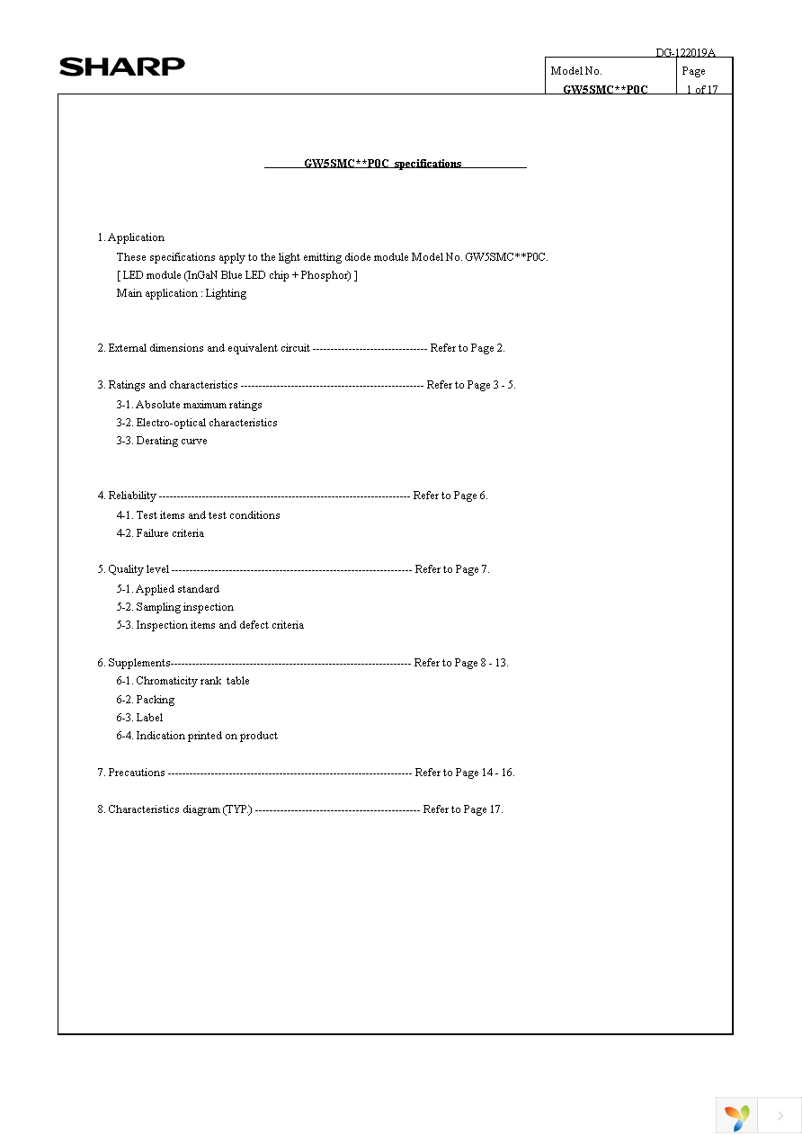 GW5SMC60P0C Page 3