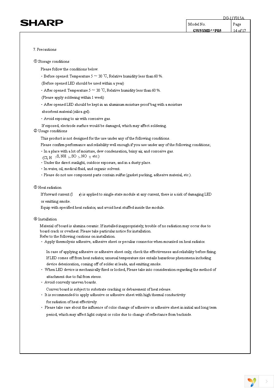 GW5SMD35P05 Page 17