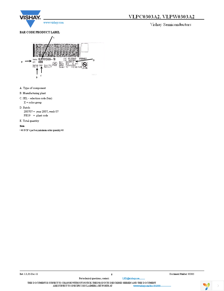 VLPC0303A2 Page 5