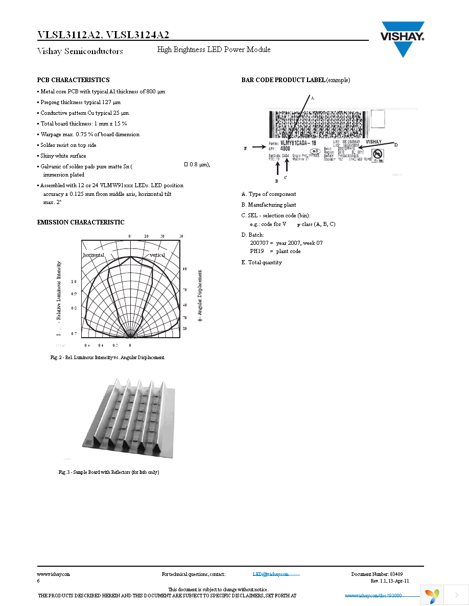 VLSL3124A2 Page 6