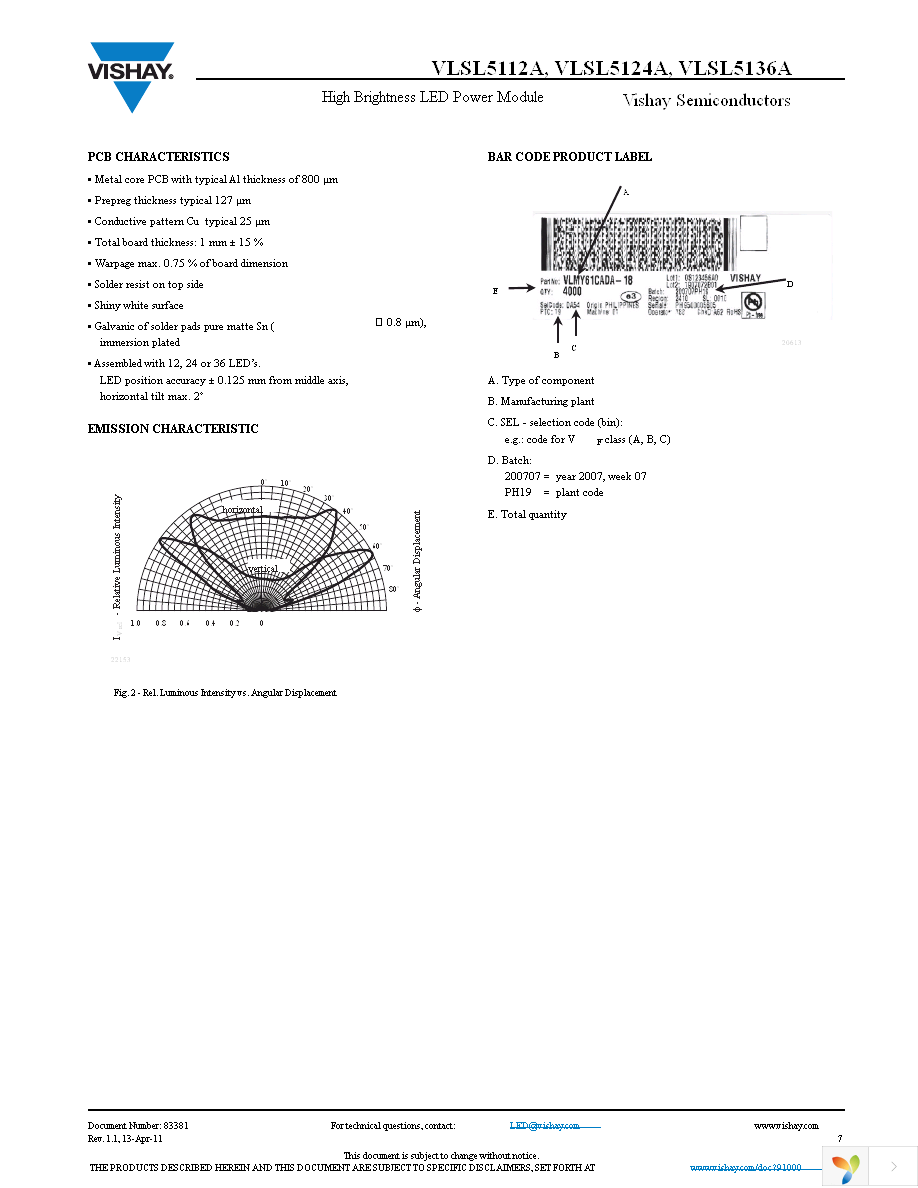 VLSL5112A Page 7