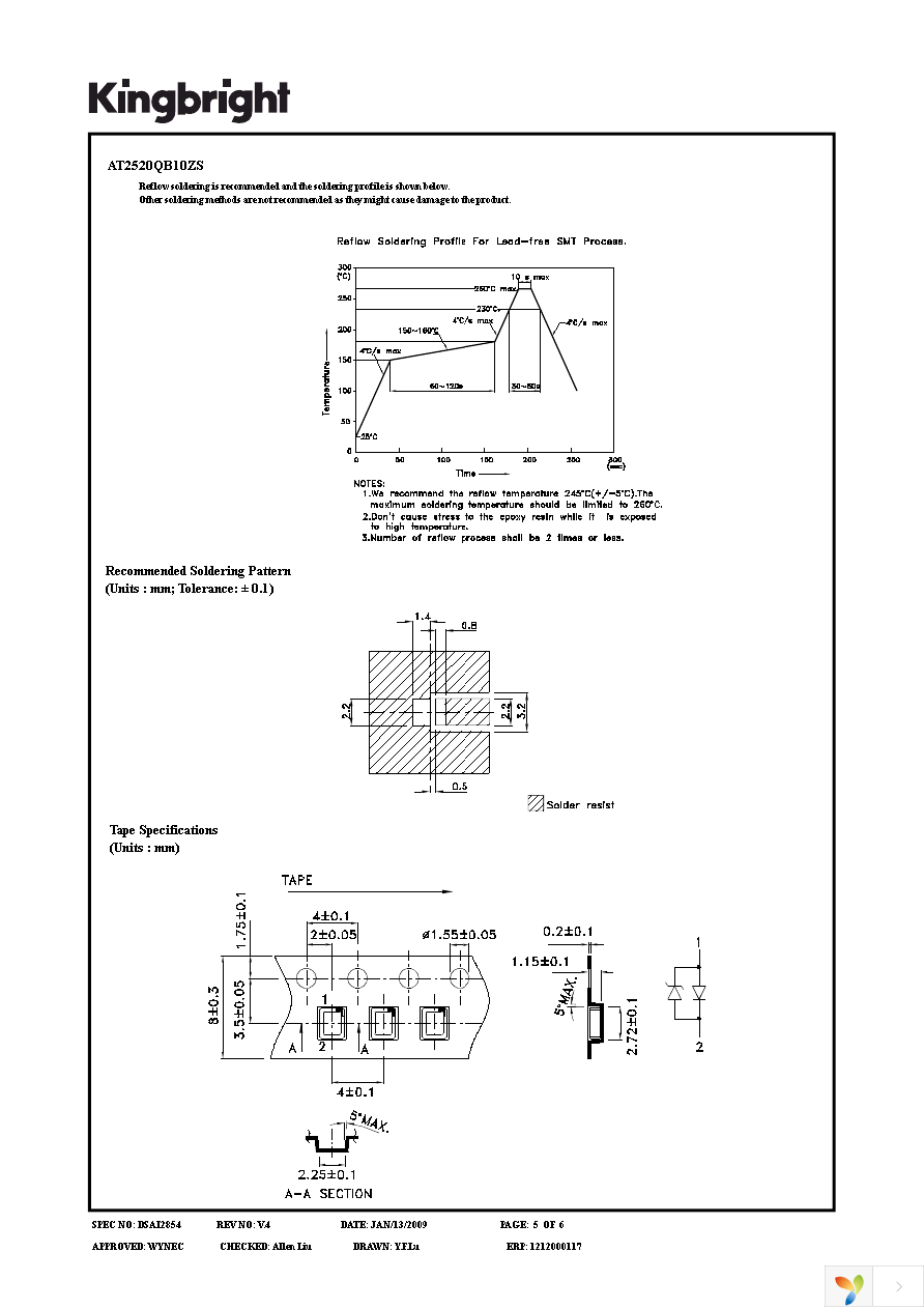 AT2520QB10ZS Page 5