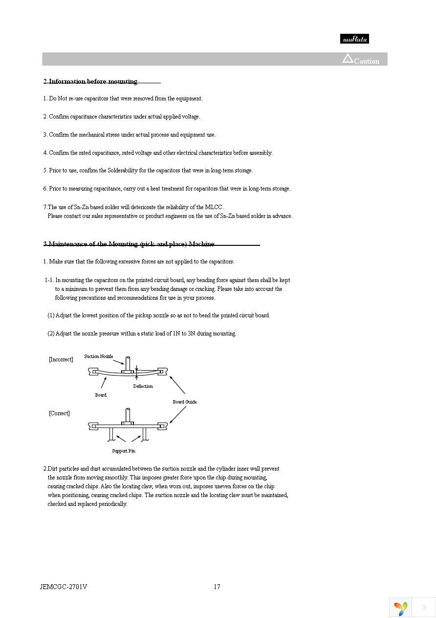 GRM2195C2A152JA01D Page 17