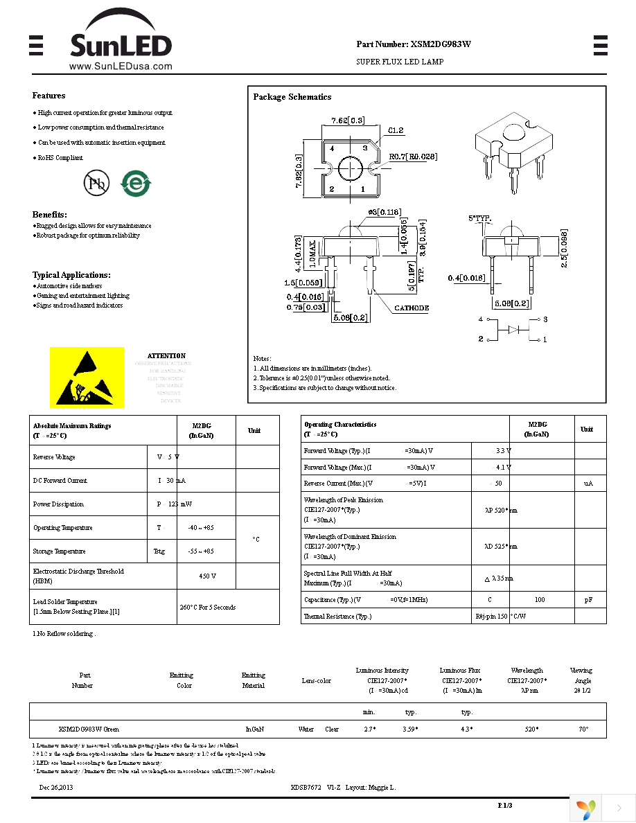 XSM2DG983W Page 1