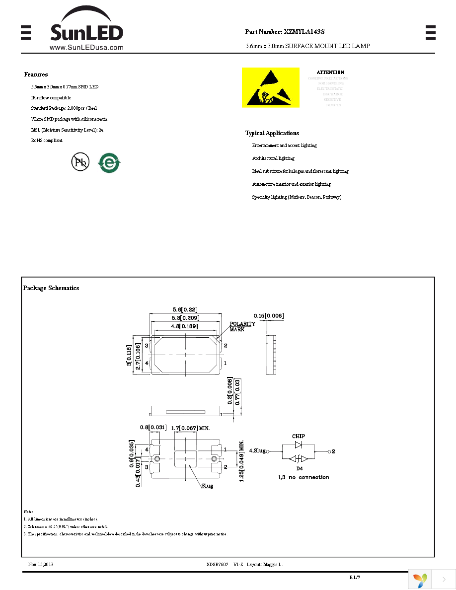 XZMYLA143S Page 1