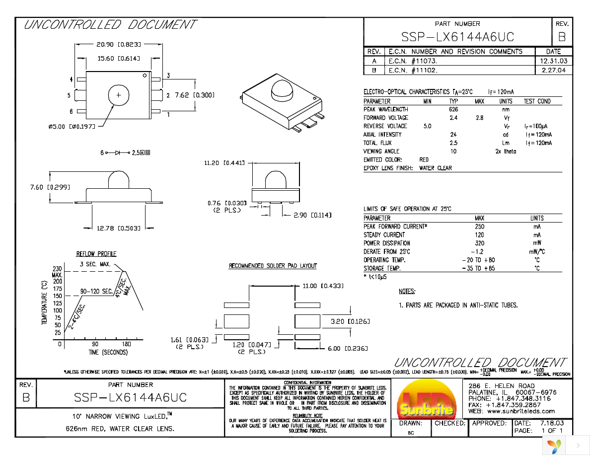 SSP-LX6144A6UC Page 1