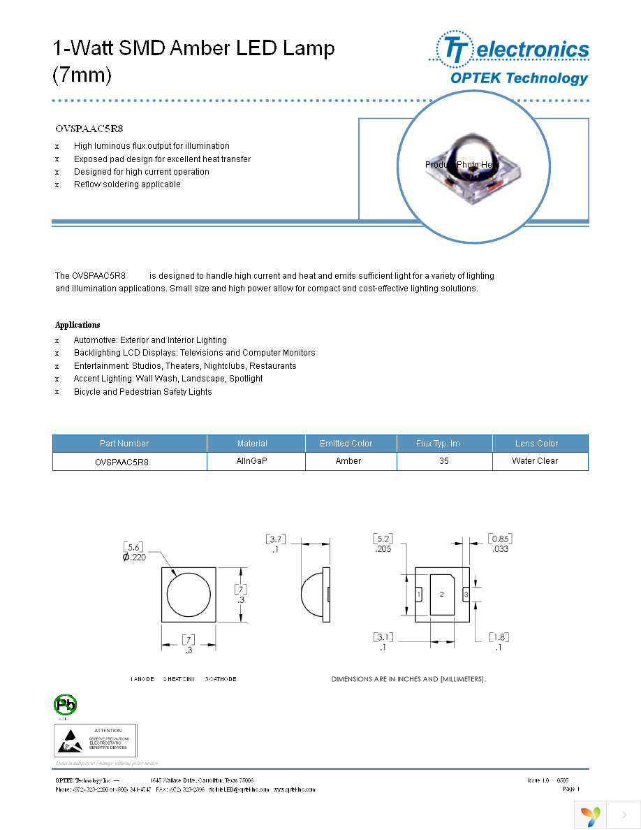 OVSPAAC5R8 Page 1