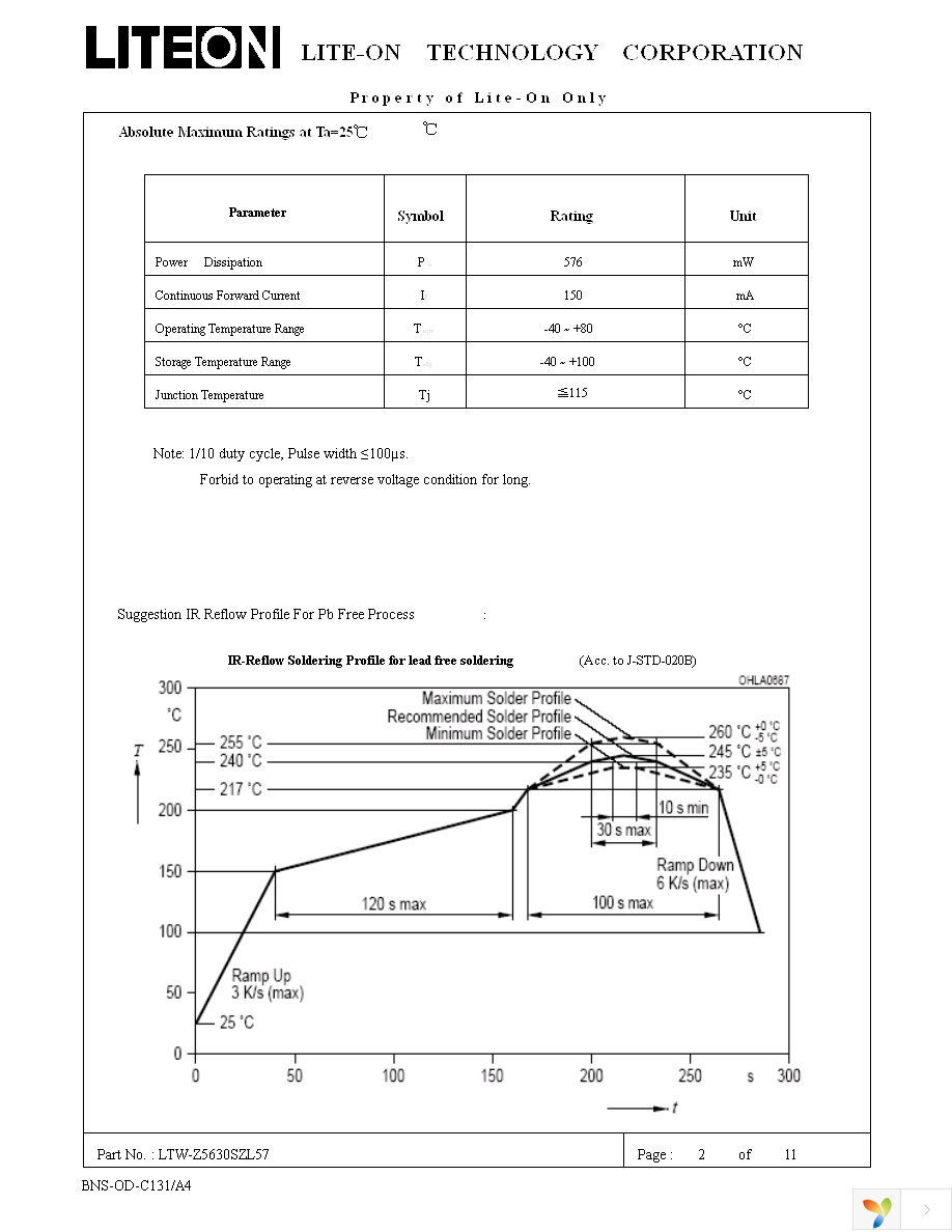 LTW-Z5630SZL57 Page 3