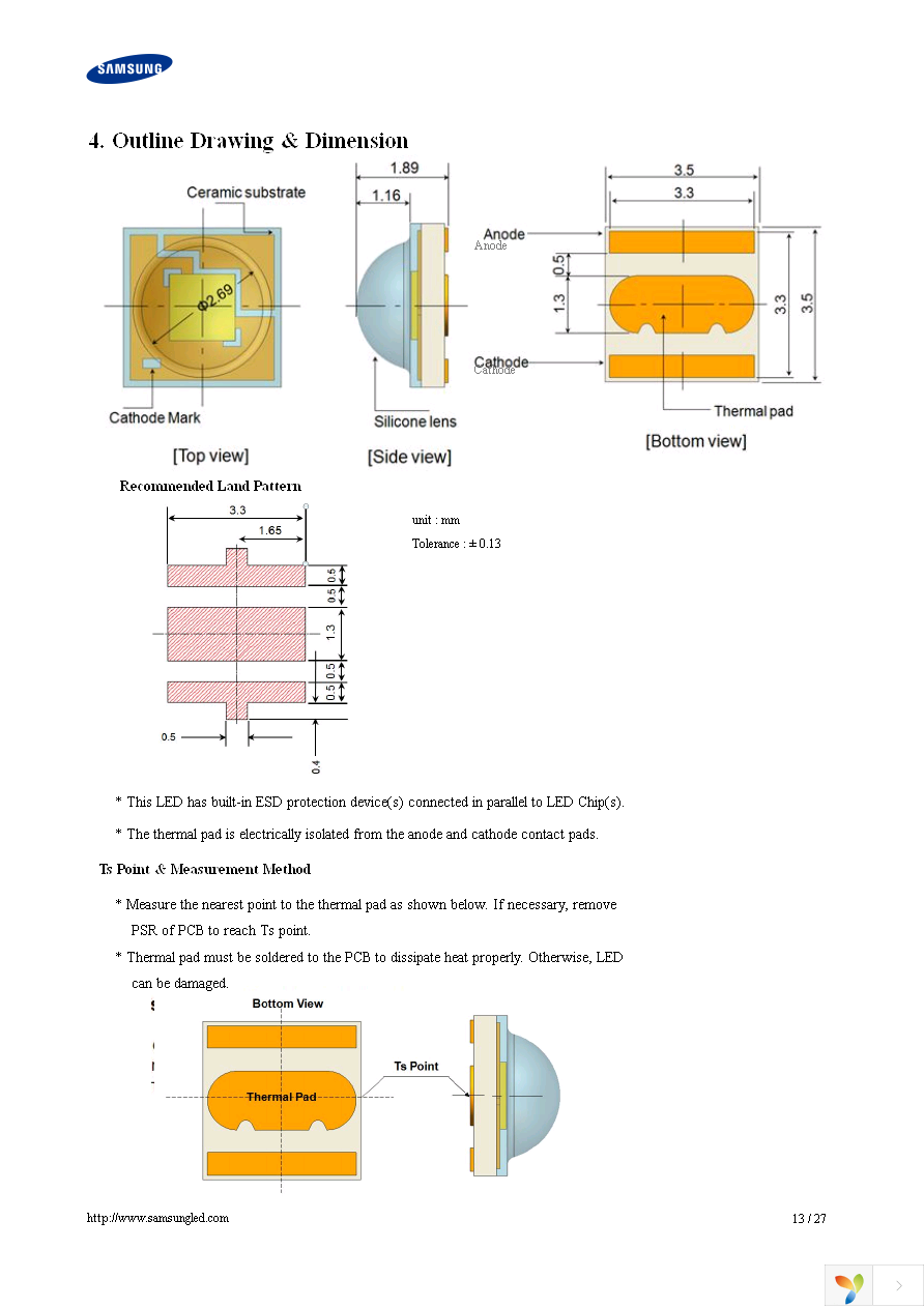 SPHWHTL3D303E6RTM2 Page 13