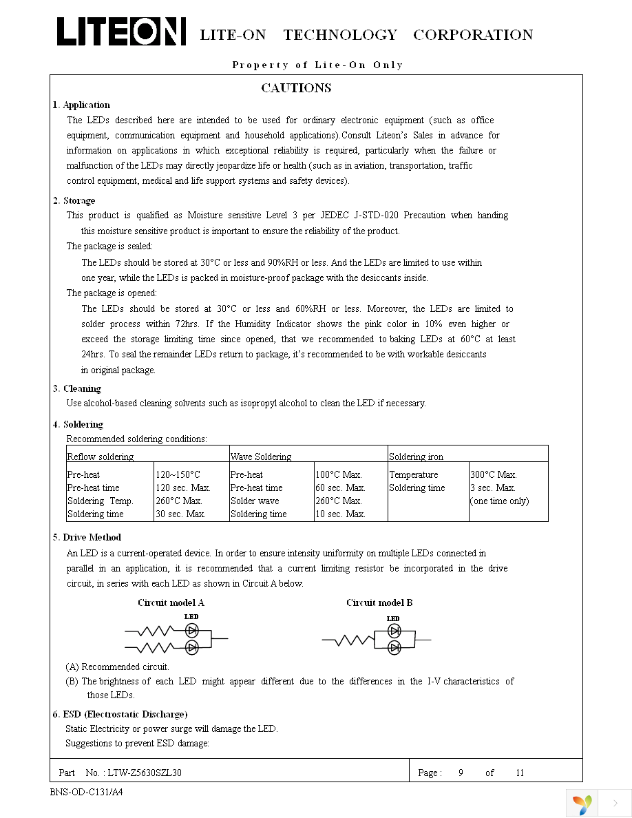 LTW-Z5630SZL30 Page 10