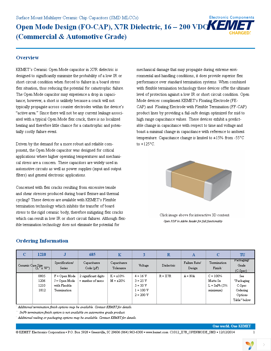 C0805F103K4RACTU Page 1