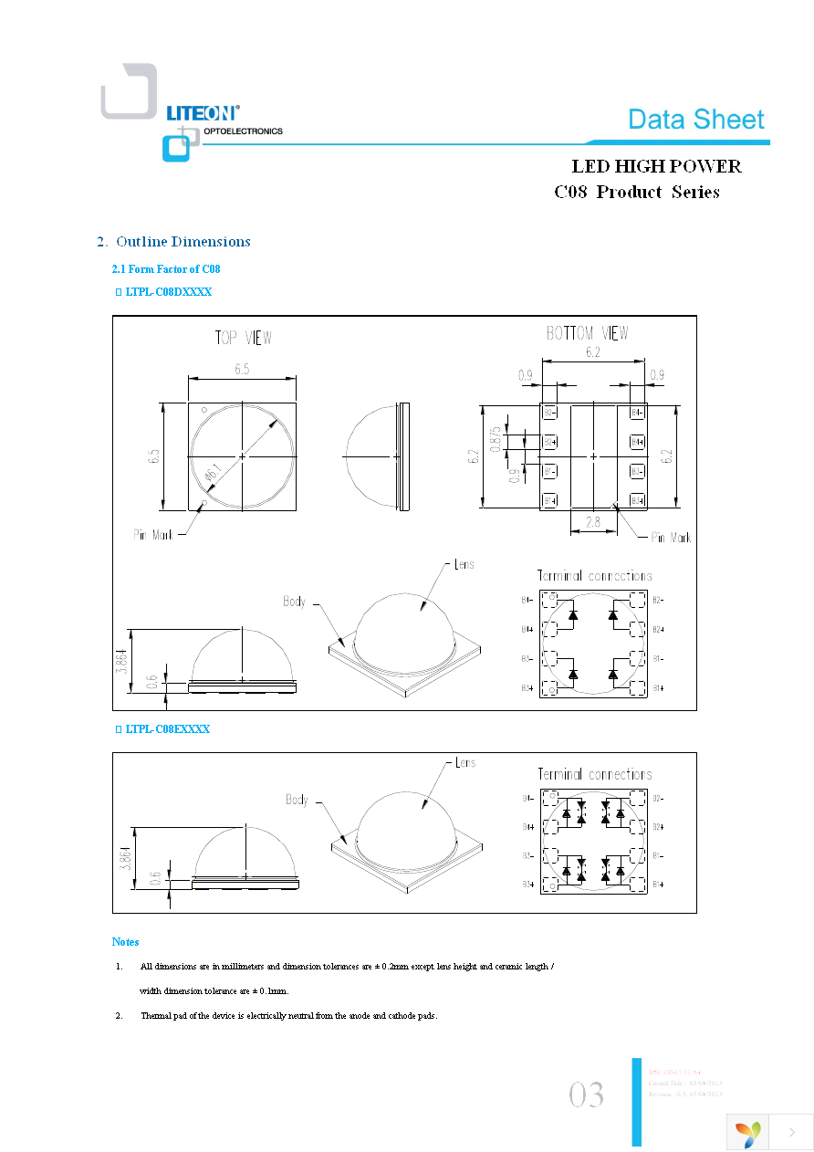 LTPL-C08EQS30 Page 3