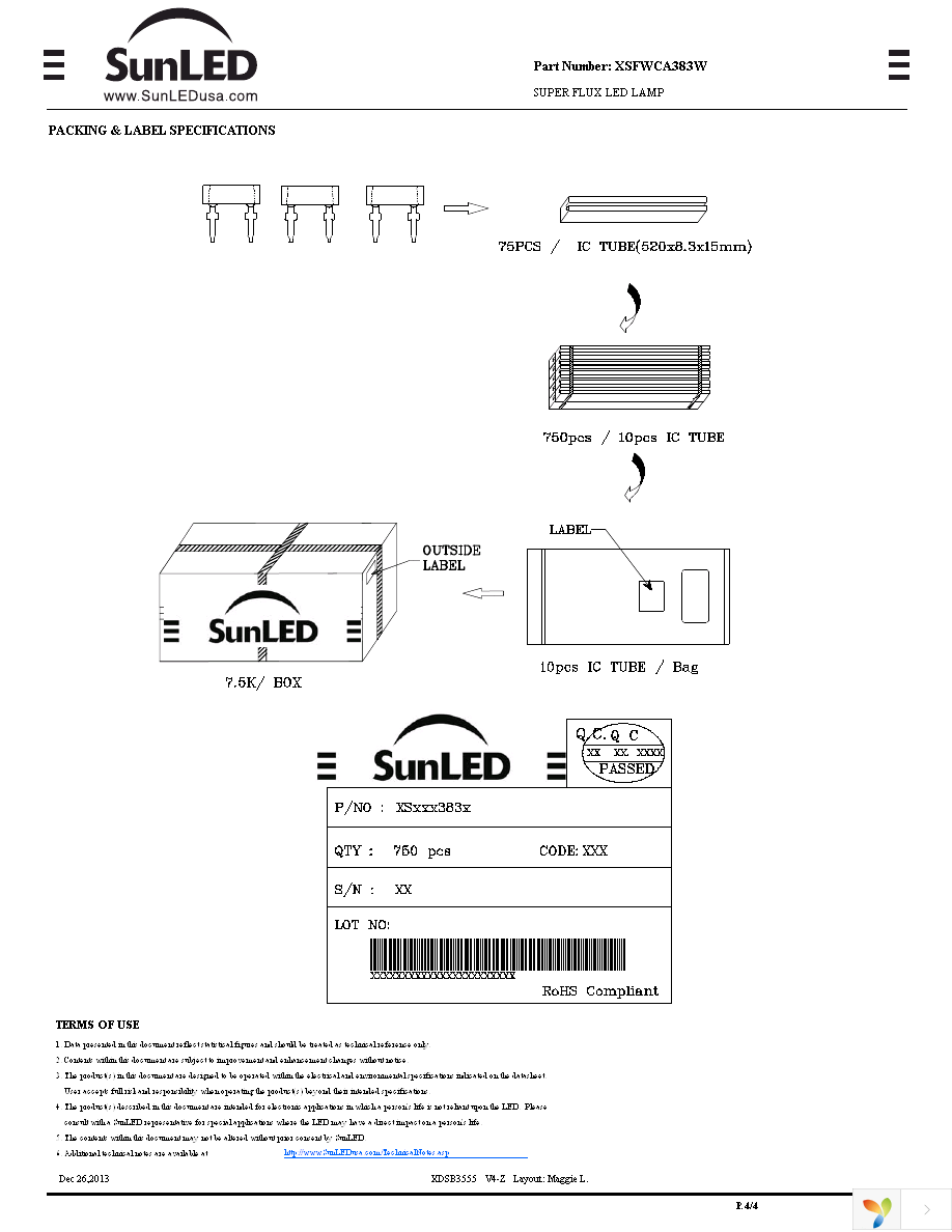 XSFWCA383W Page 4