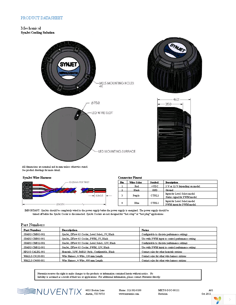 HP25S-CALBL-001 Page 2