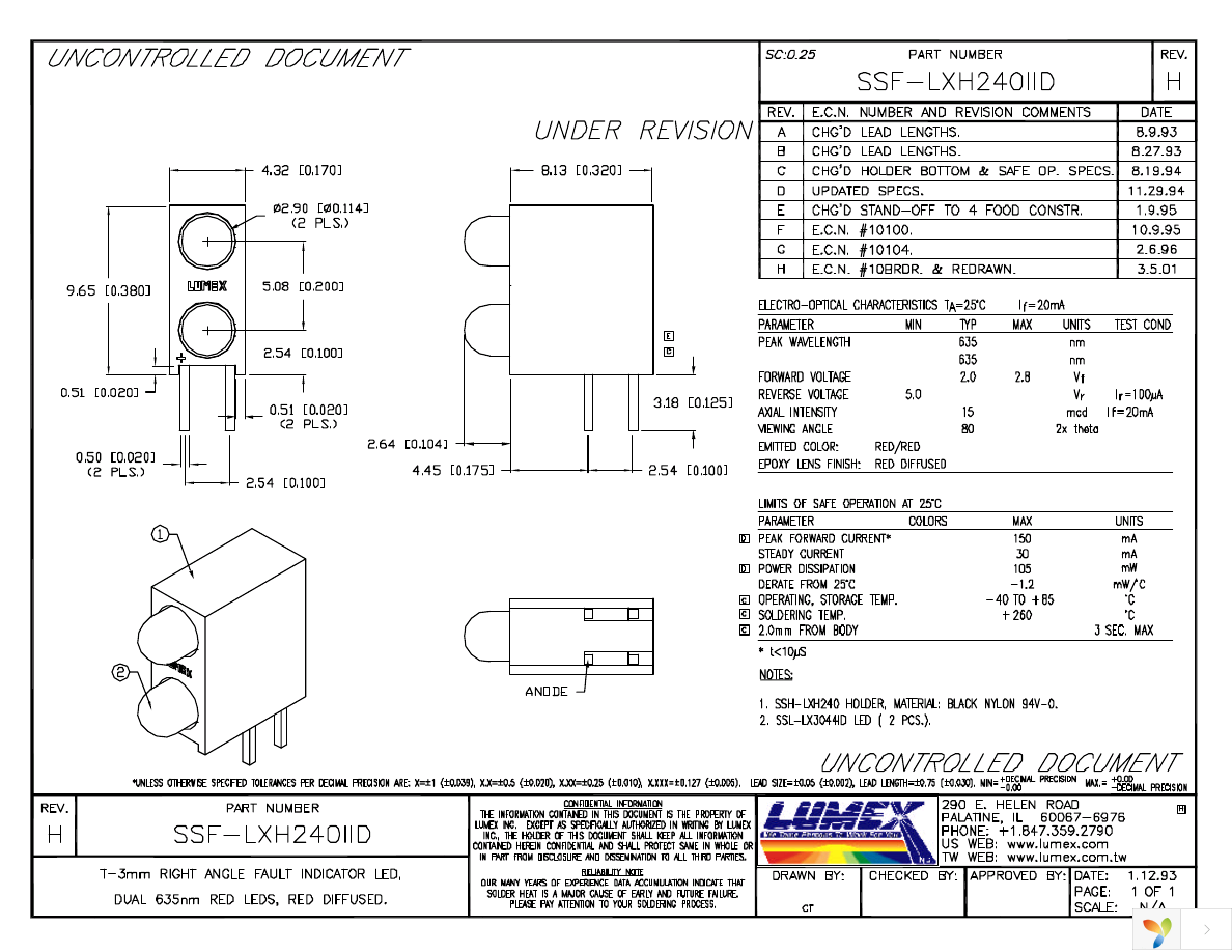 SSF-LXH240IID Page 1