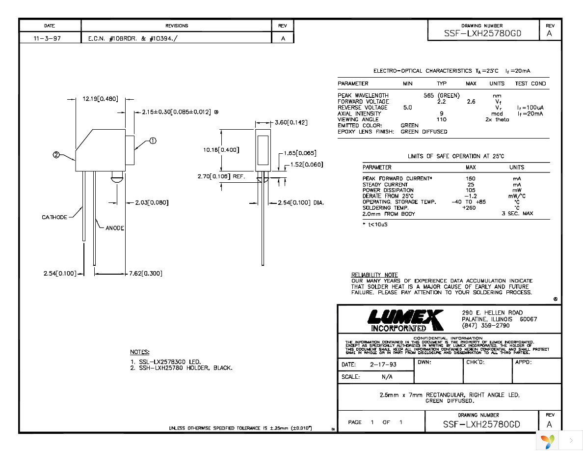 SSF-LXH25780GD Page 1