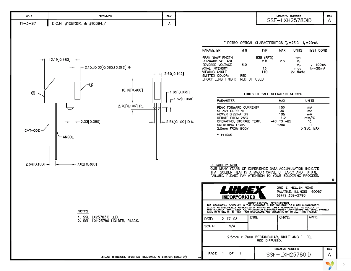 SSF-LXH25780ID Page 1