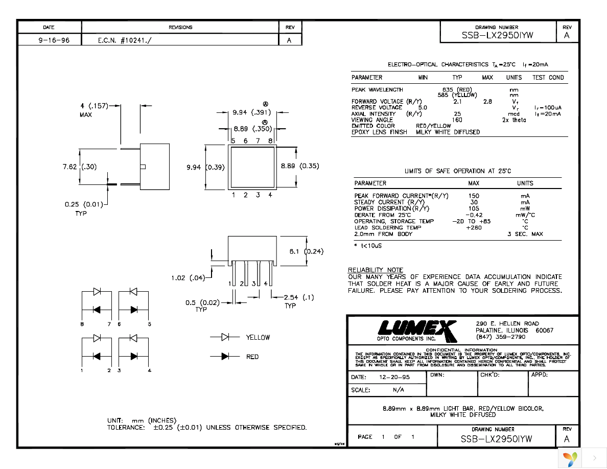 SSB-LX2950IYW Page 1