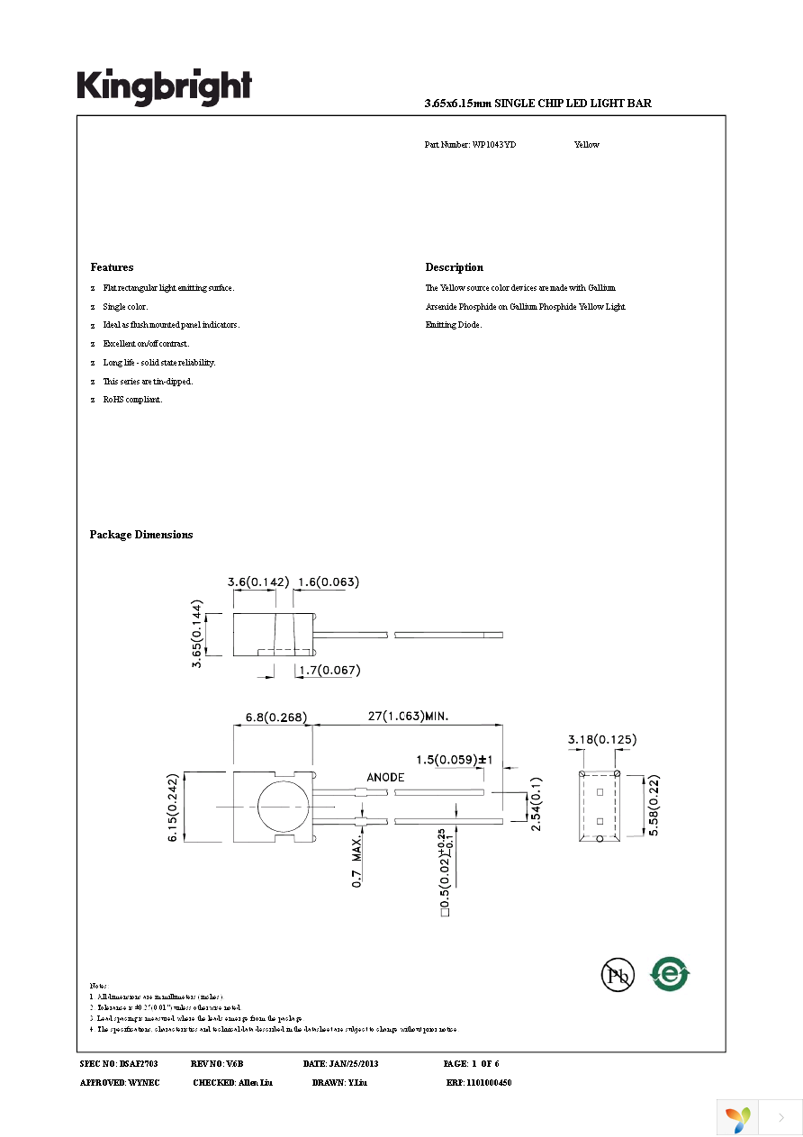 WP1043YD Page 1