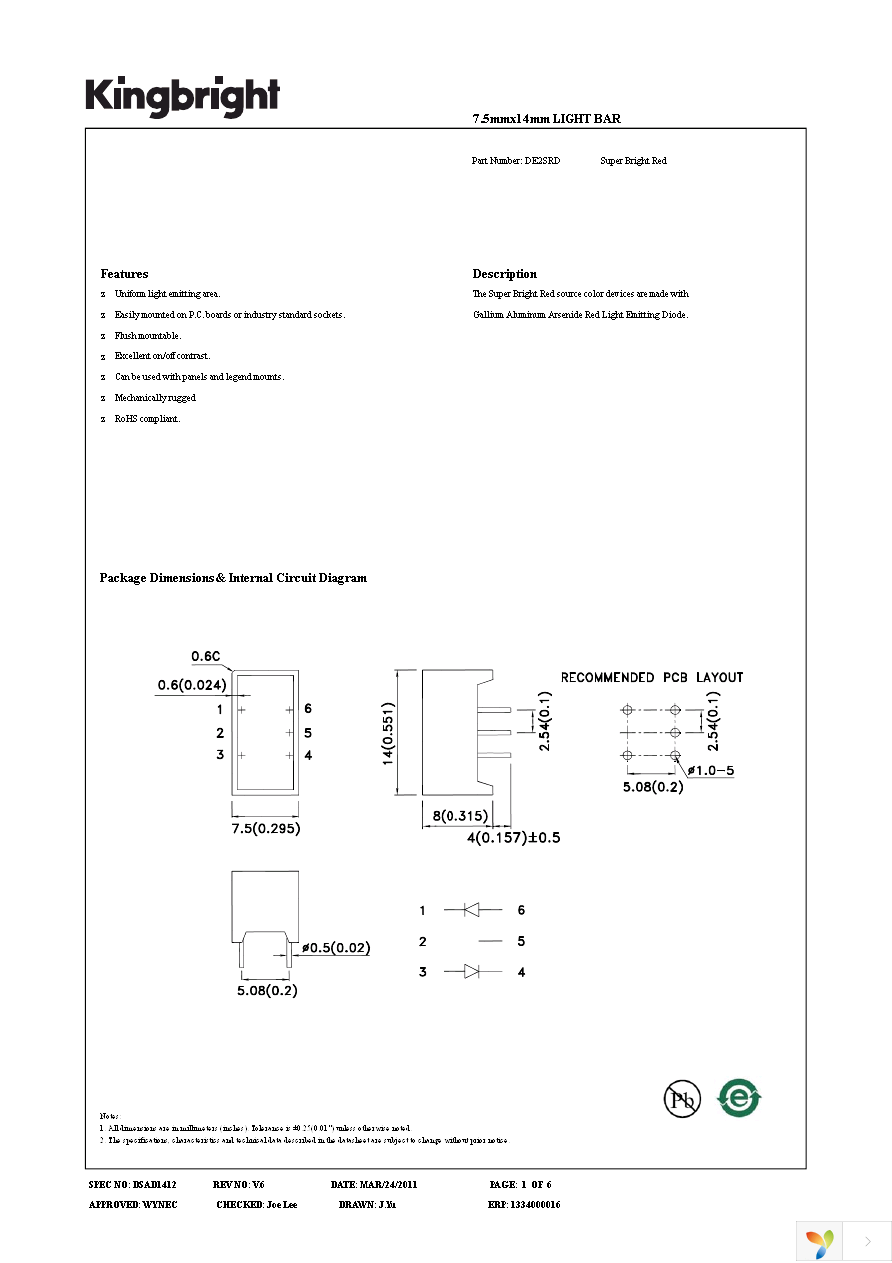 DE2SRD Page 1