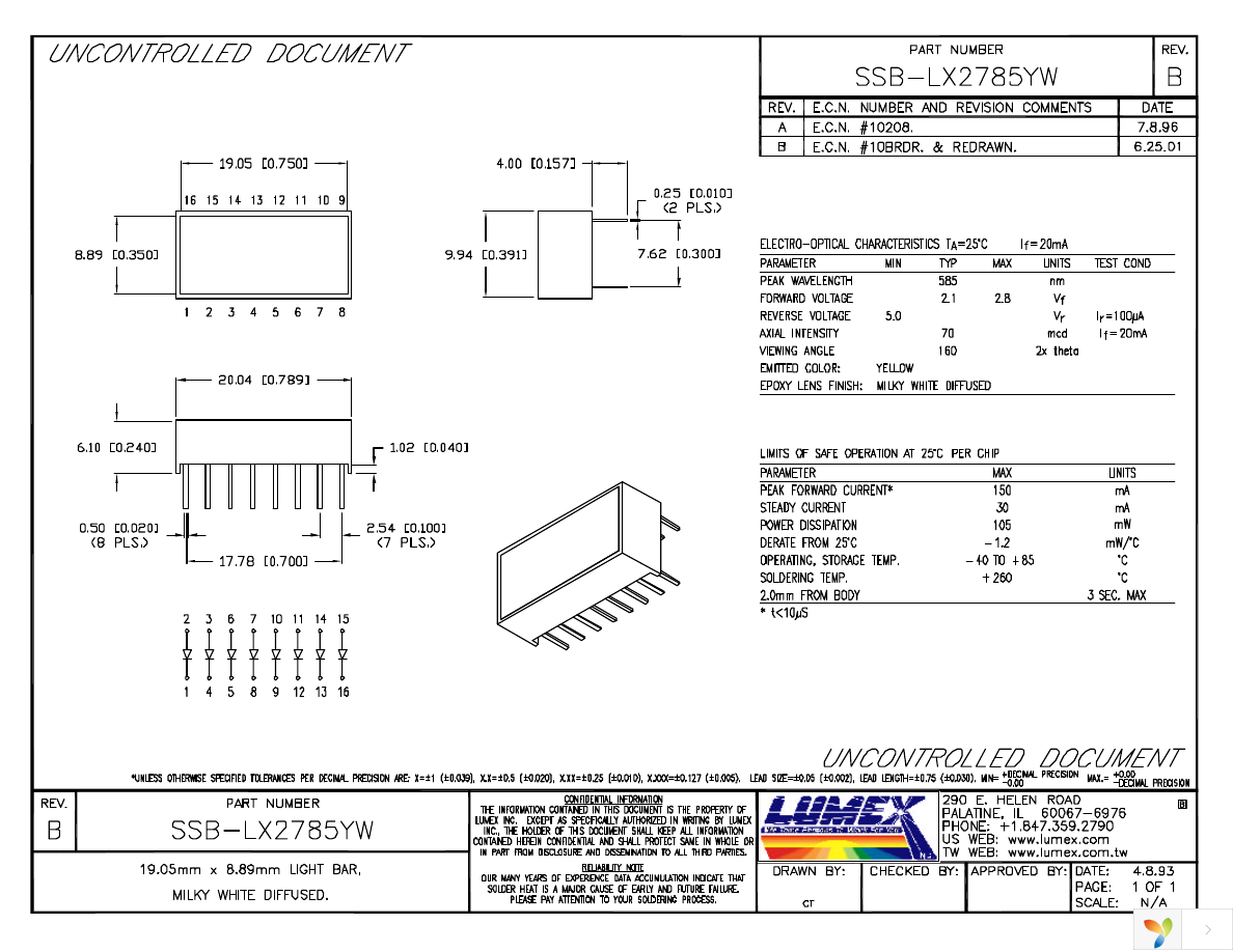 SSB-LX2785YW Page 1