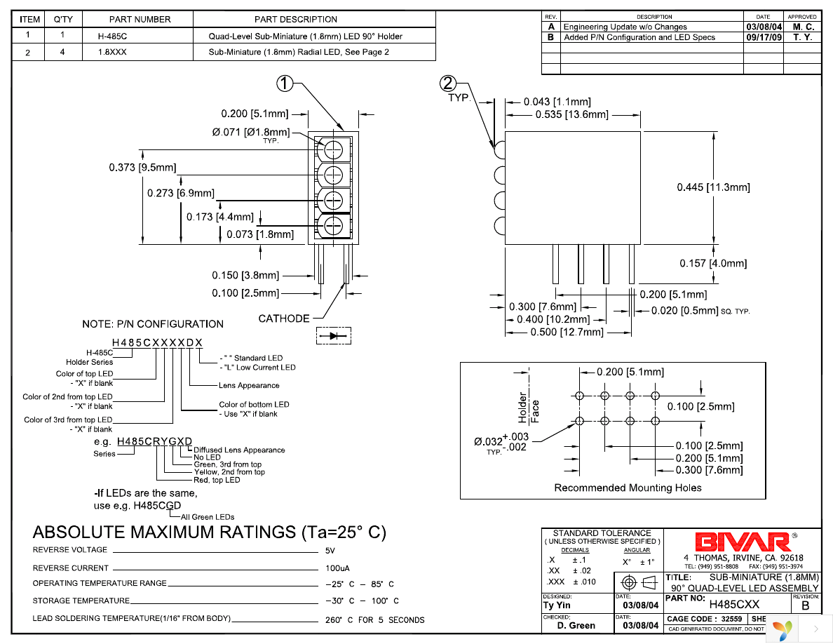 H485CGDL Page 1