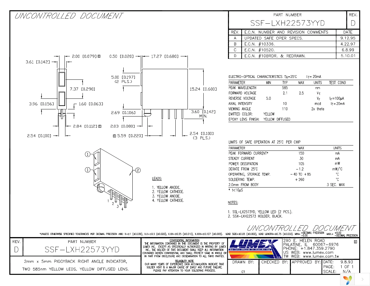 SSF-LXH22573YYD Page 1