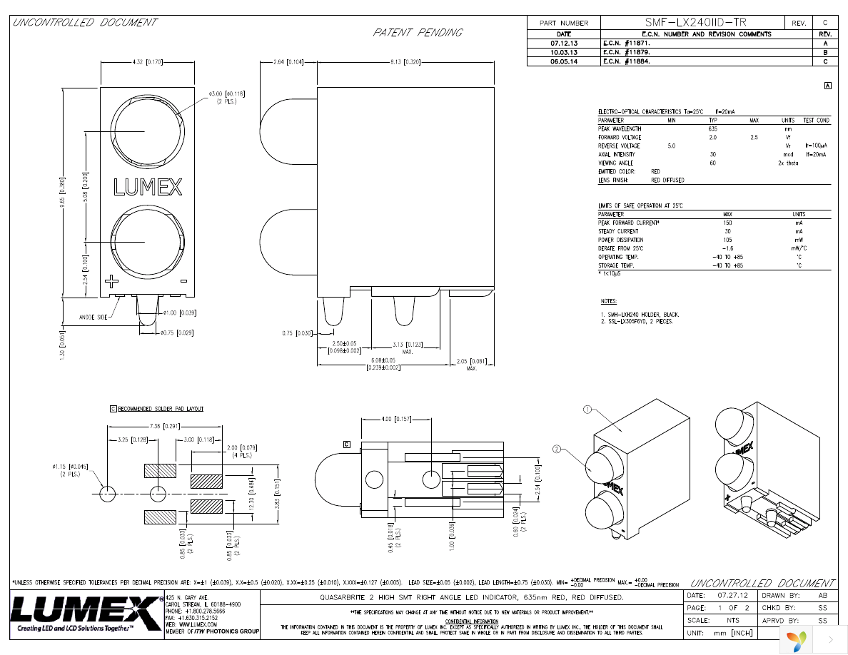 SMF-LX240IID-TR Page 1