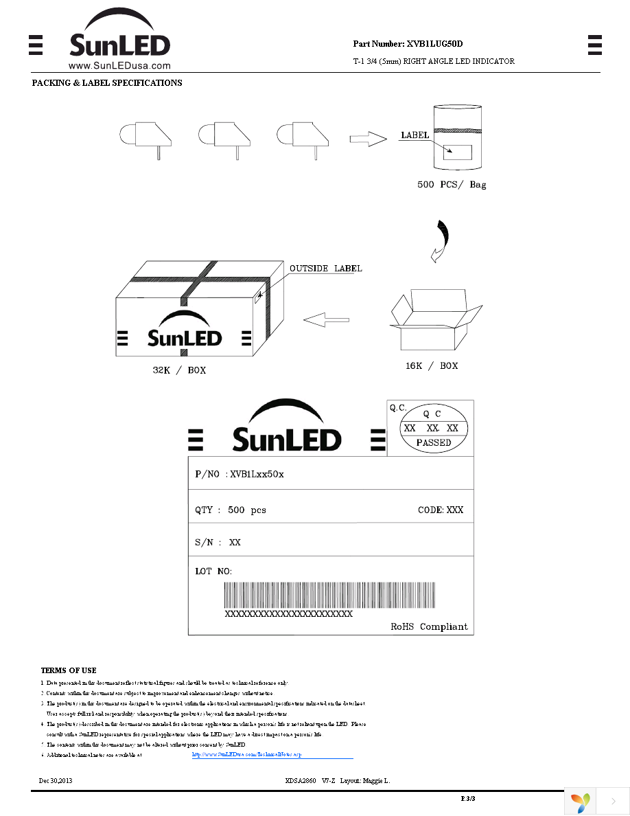 XVB1LUG50D Page 3