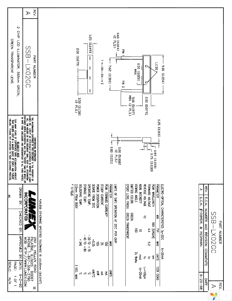 SSB-LX02GC Page 1