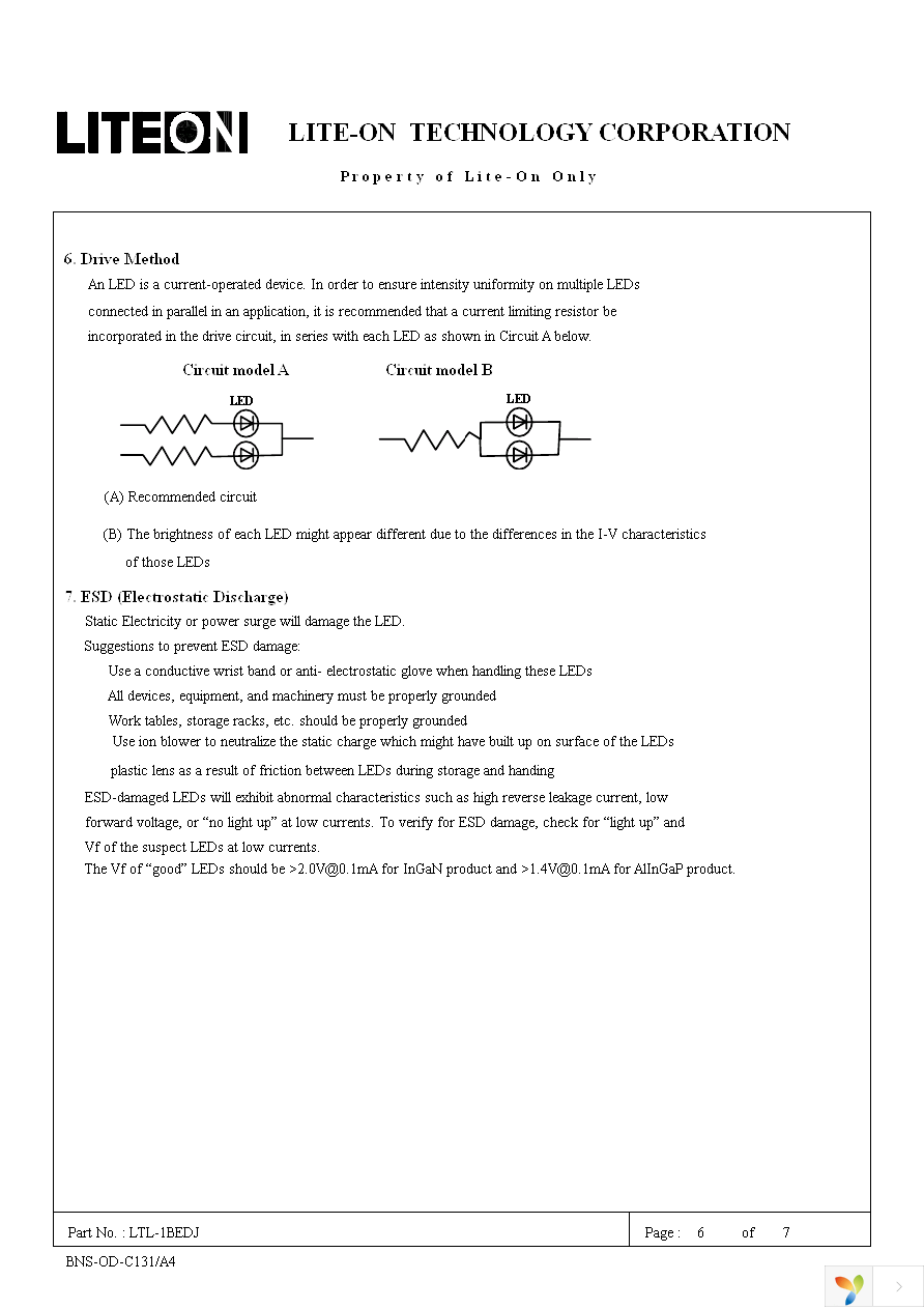 LTL-1BEDJ Page 6