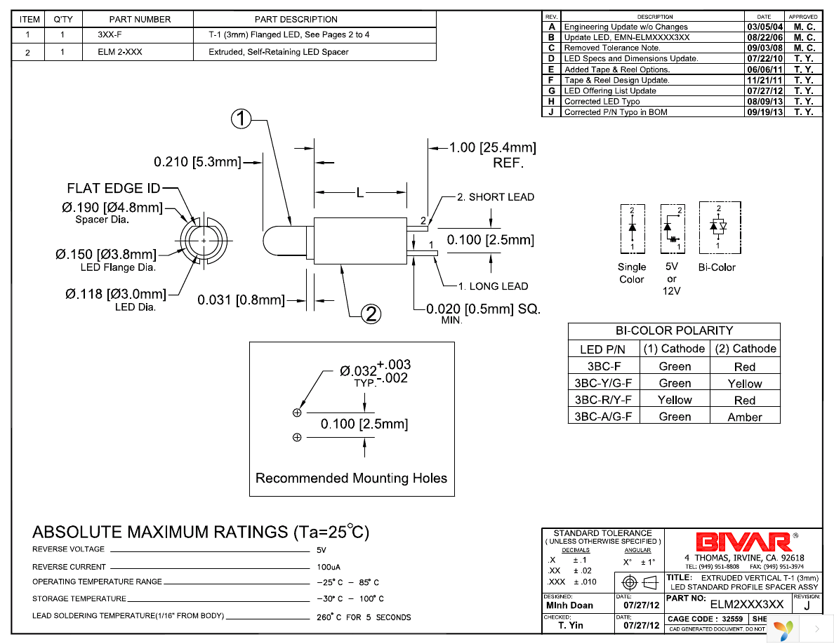 ELM22003YDT Page 1