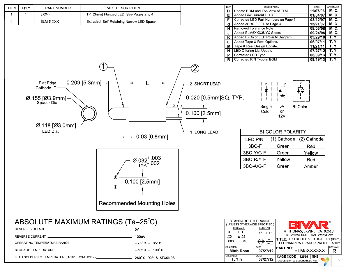 ELM53103GDT Page 1