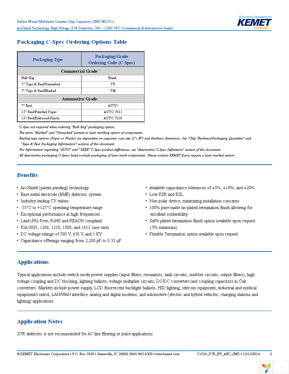 C1210V473KDRACTU Page 2