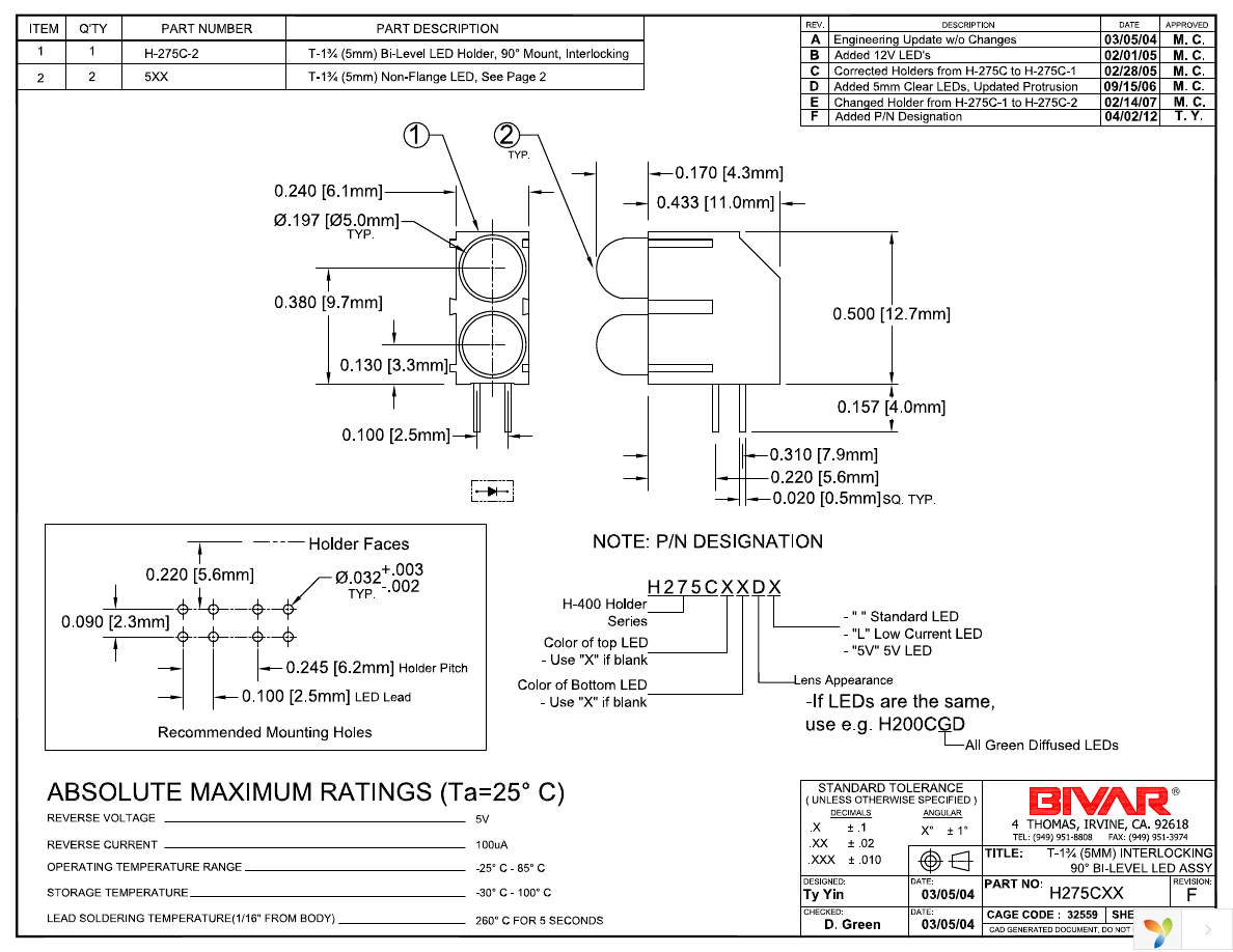 H275CGRD Page 1