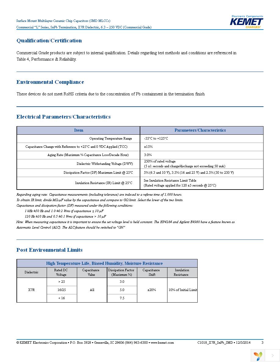 C0805C104K5RALTU Page 3