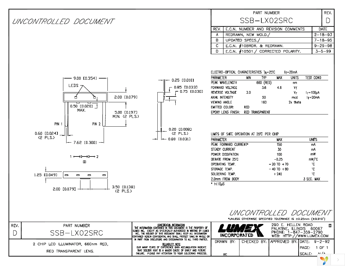 SSB-LX02SRC Page 1