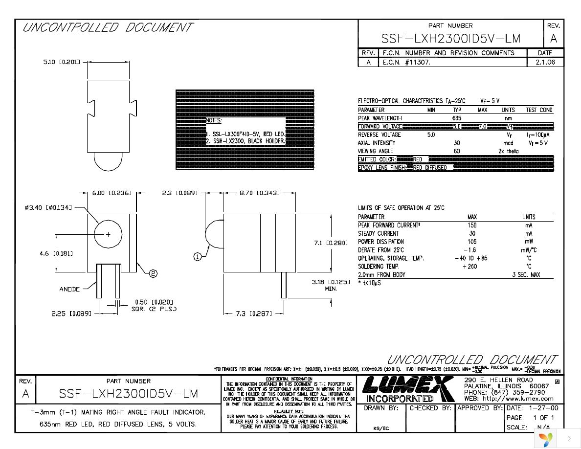 SSF-LXH2300ID-5V-LM Page 1