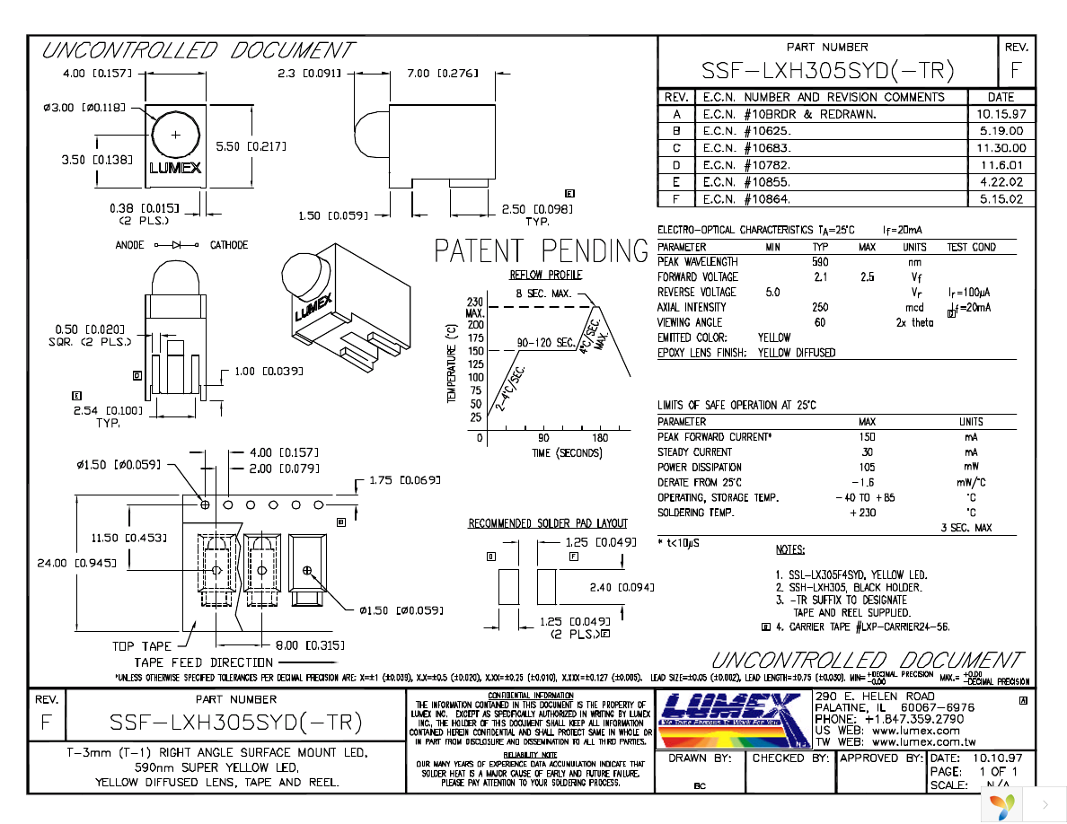 SSF-LXH305SYD-TR Page 1