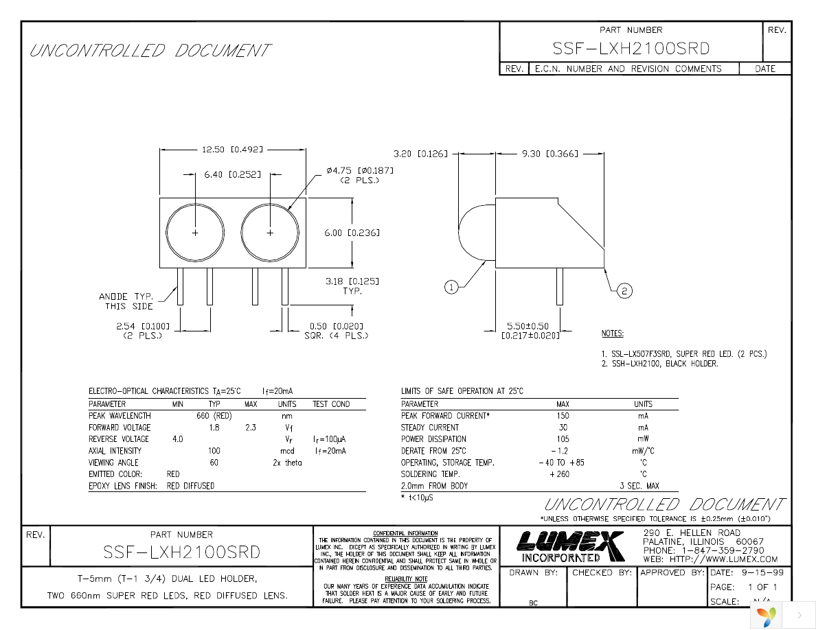 SSF-LXH2100SRD Page 1