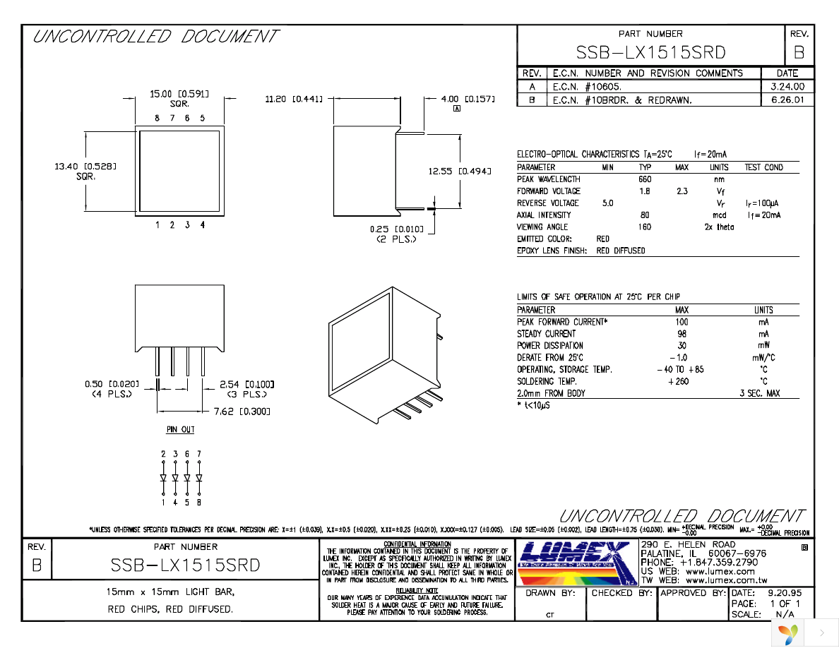 SSB-LX1515SRD Page 1