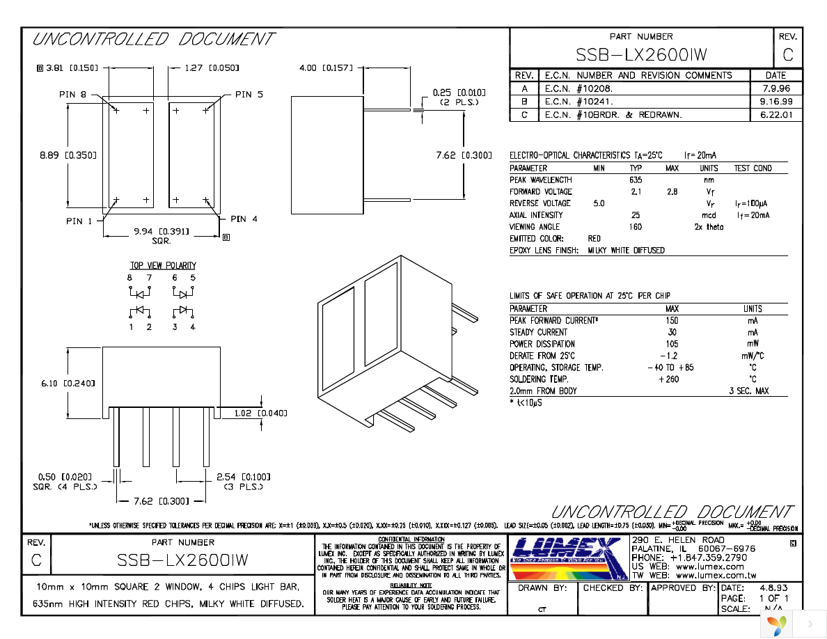 SSB-LX2600IW Page 1