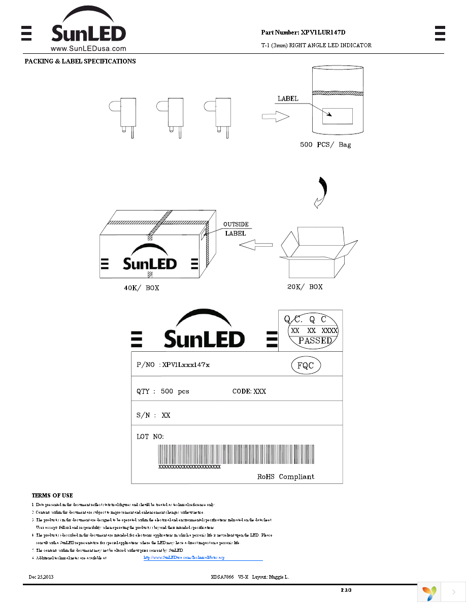 XPV1LUR147D Page 3