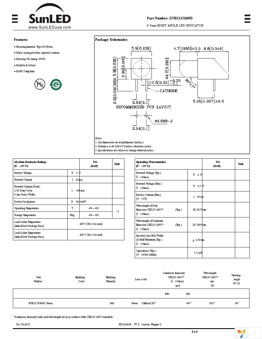 XVR1LUG69D Page 1