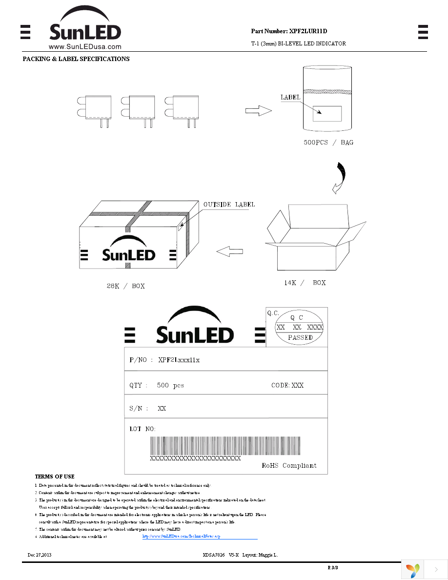 XPF2LUR11D Page 3