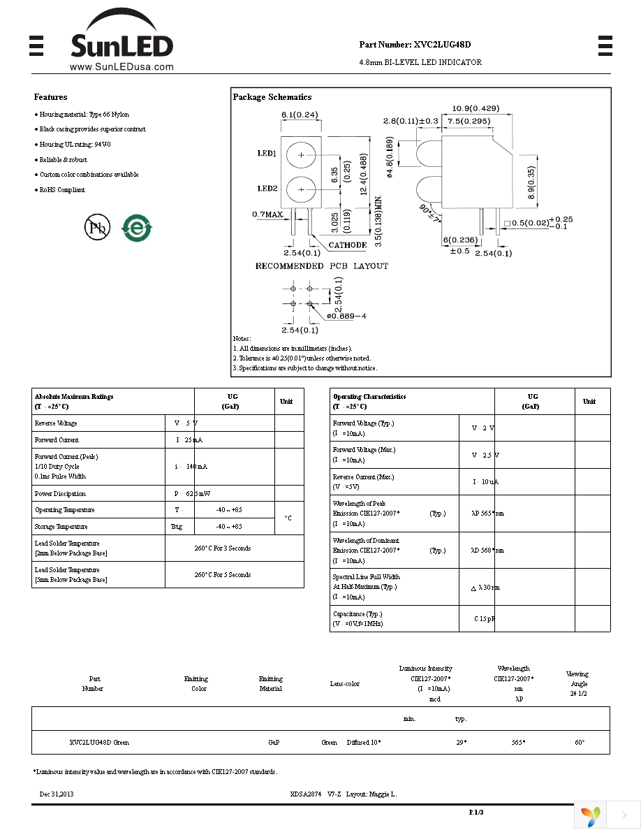 XVC2LUG48D Page 1