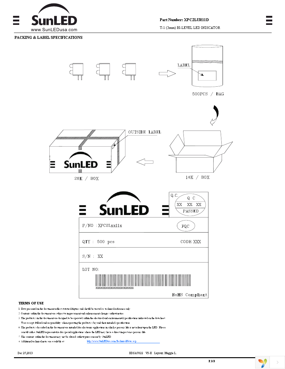 XPC2LUR11D Page 3