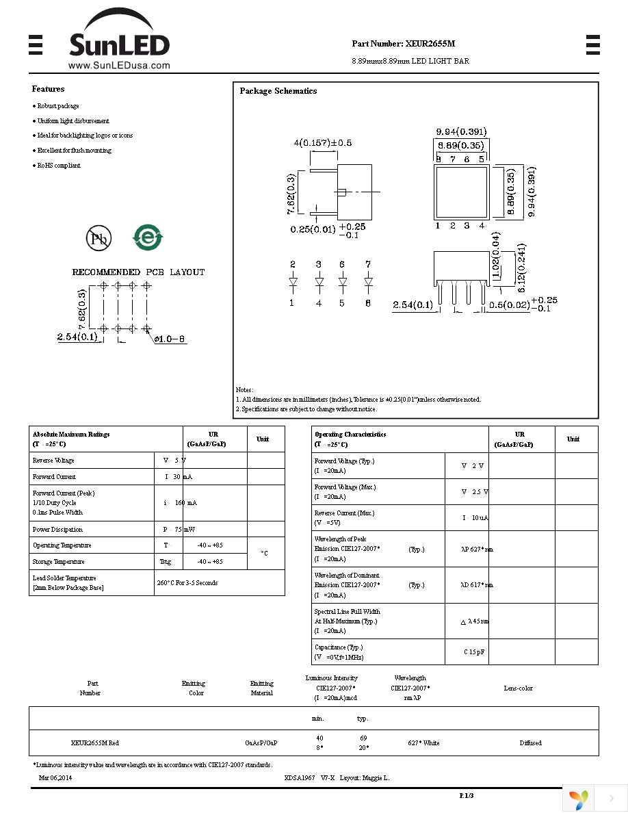 XEUR2655M Page 1